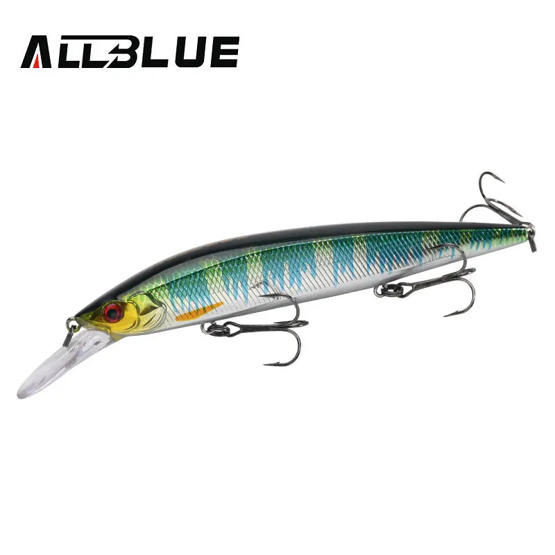 ALLBLUE SHANKS 130MR SP Fishing Lure Suspend Jerkbait 23g Weight Moving Systerm Long Cast Wobbler 2.5m Minnow Bass Pike Tackle