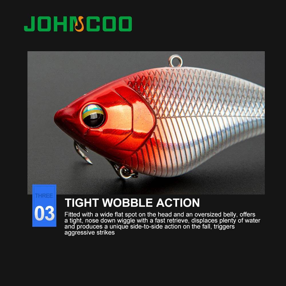 JOHNCOO 70S Sinking VIB – Hard Winter Fishing Lure - Fish & Cheaps | Fishing & Outdoor Gear
