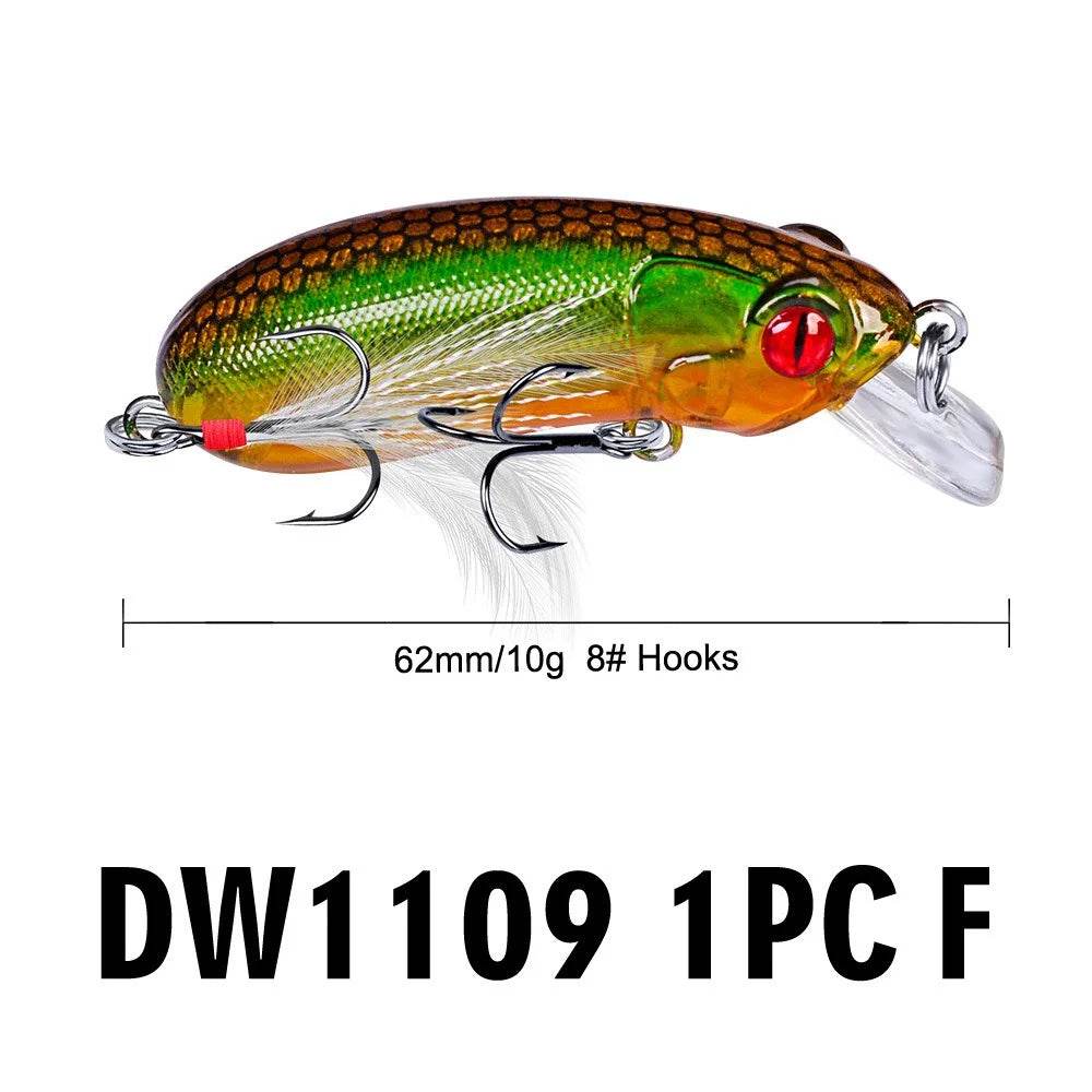 PROBEROS 6.2cm Floating Minnow – Precision Lure Action - Fish & Cheaps | Fishing & Outdoor Gear