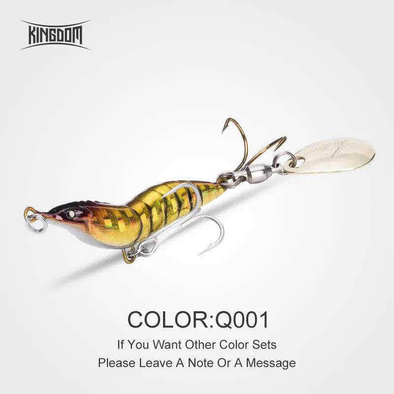 Kingdom Simulation Shrimp Lure – Bionic Spinner Jig - Fish & Cheaps | Fishing & Outdoor Gear