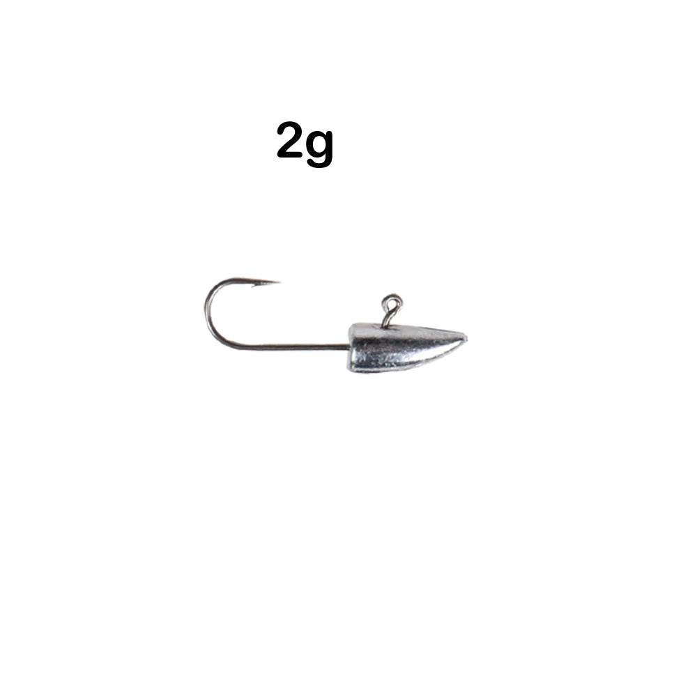 JOHNCOO Mini Jig Head Hooks – 20pcs Barbed - Fish & Cheaps | Fishing & Outdoor Gear