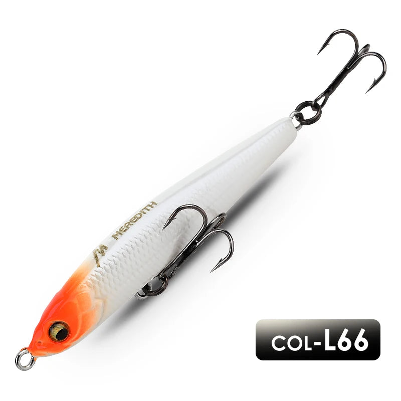 MEREDITH Jerk Pencil Sinking Fishing Lure Wobbler Bass Fish Tackle Lures Fishing Accessories Saltwater Lures Trolling Fish Bait
