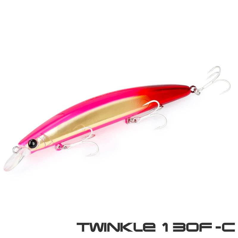 TSURINOYA Twinkle 130F Floating Minnow Lure - Fish & Cheaps | Fishing & Outdoor Gear