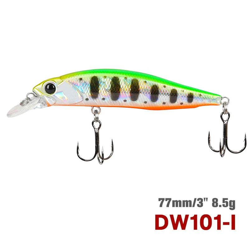 TSURINOYA 77SP Jerkbait – Precision Suspending Minnow - Fish & Cheaps | Fishing & Outdoor Gear