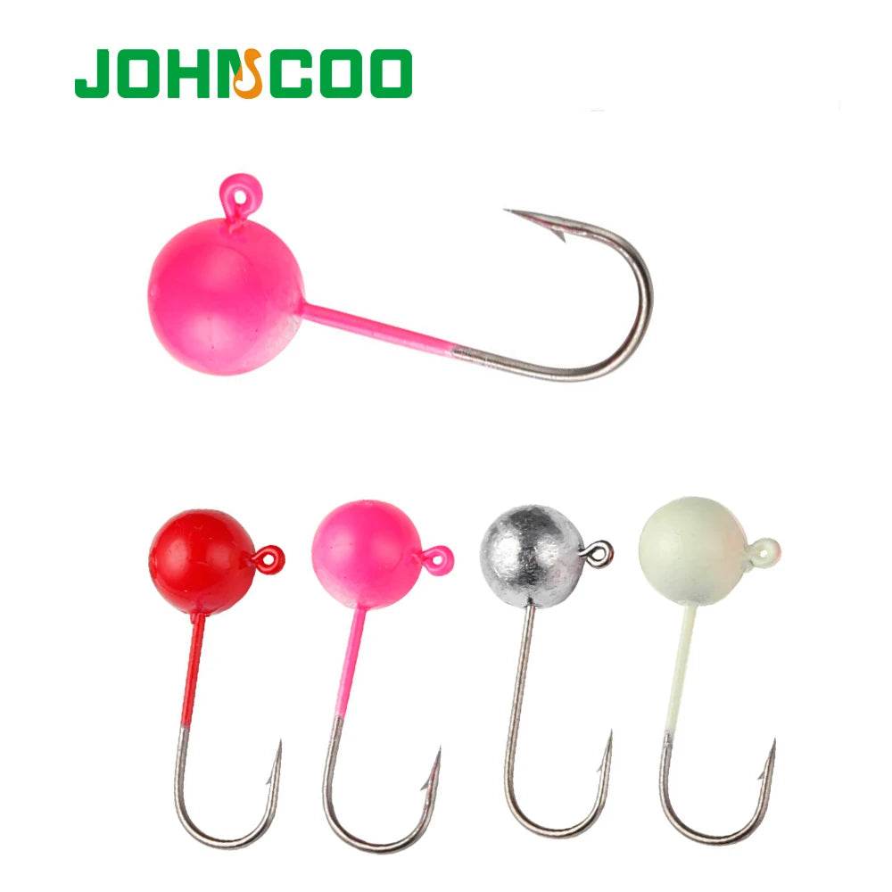JOHNCOO UL Jig Head Hooks – 10pcs - Fish & Cheaps | Fishing & Outdoor Gear