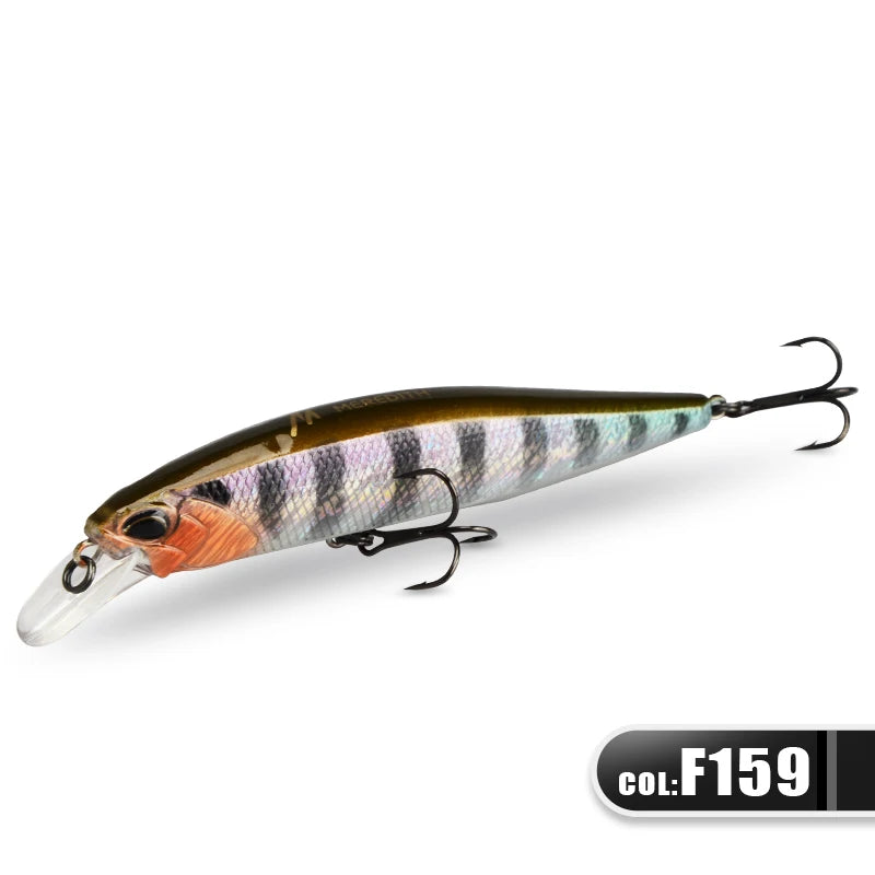 MEREDITH JERK MINNOW 100F 14g Floating Wobbler