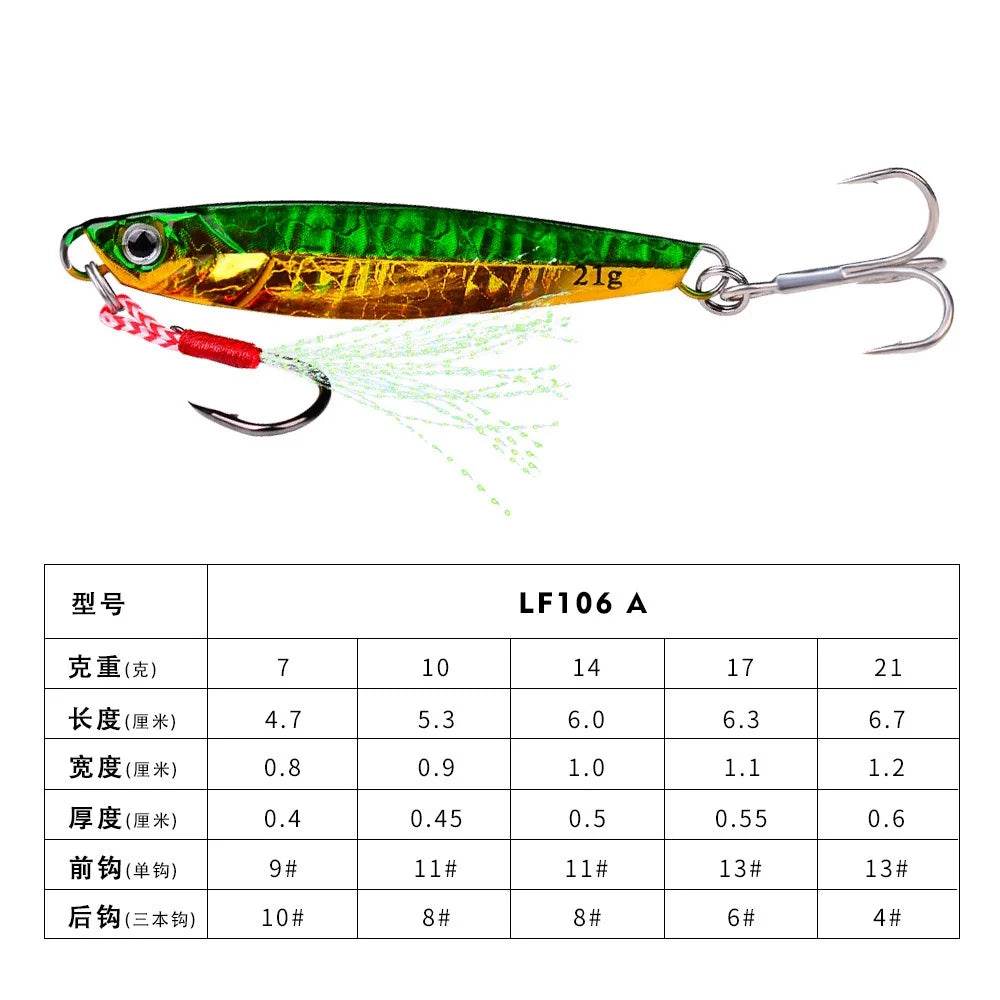 PROBEROS Metal Jig Fishing Lure - Fish & Cheaps | Fishing & Outdoor Gear