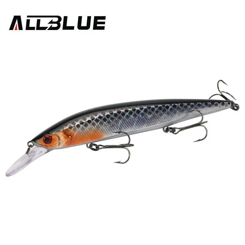 ALLBLUE SHANKS 130MR SP Fishing Lure Suspend Jerkbait 23g Weight Moving Systerm Long Cast Wobbler 2.5m Minnow Bass Pike Tackle