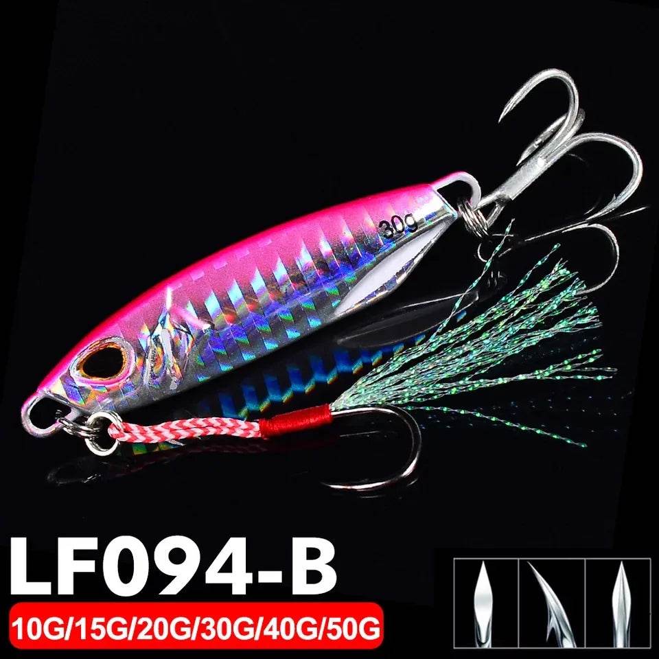 PROBEROS Metal Jig Set – Shore Casting Fishing Spoons - Fish & Cheaps | Fishing & Outdoor Gear