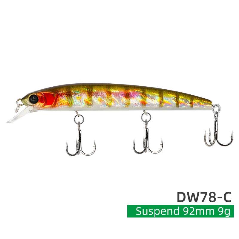 TSURINOYA 92SP Suspending Minnow – DW78 - Fish & Cheaps | Fishing & Outdoor Gear
