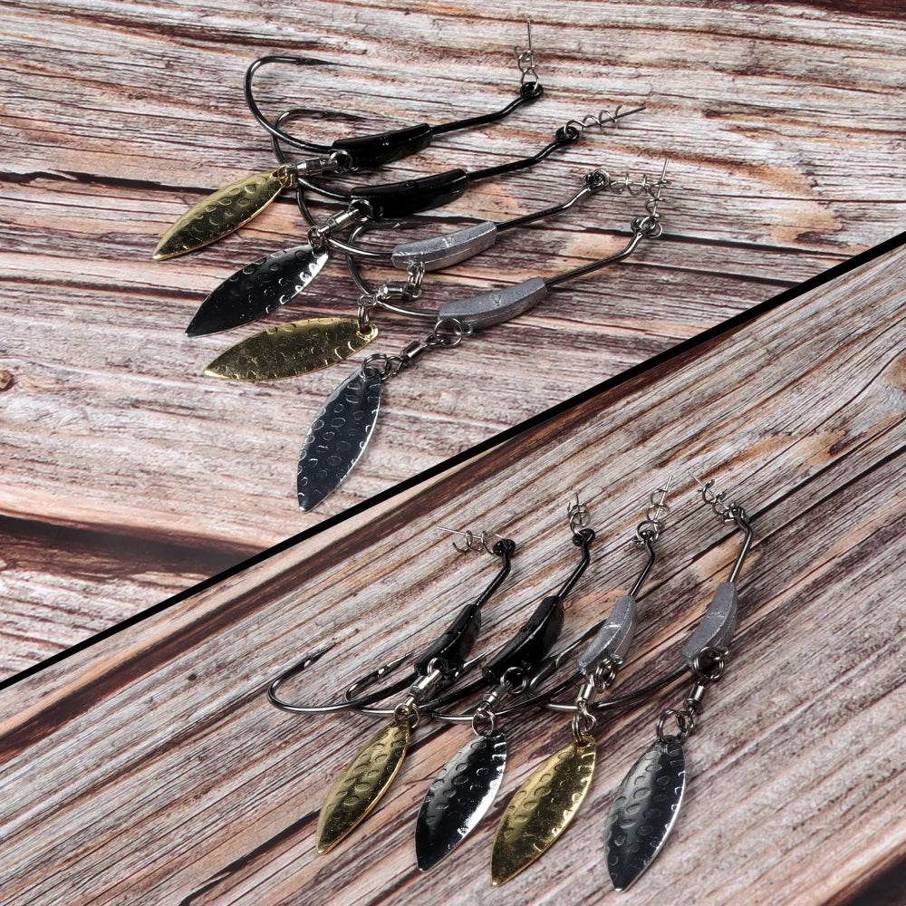 JOHNCOO 2–9g Crank Offset Jig Hooks – 8 Pack - Fish & Cheaps | Fishing & Outdoor Gear