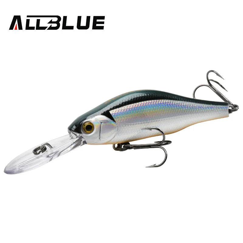 ALLBLUE HUNCH 70SP DR: Pro Suspended Minnow Lure - Fish & Cheaps | Fishing & Outdoor Gear