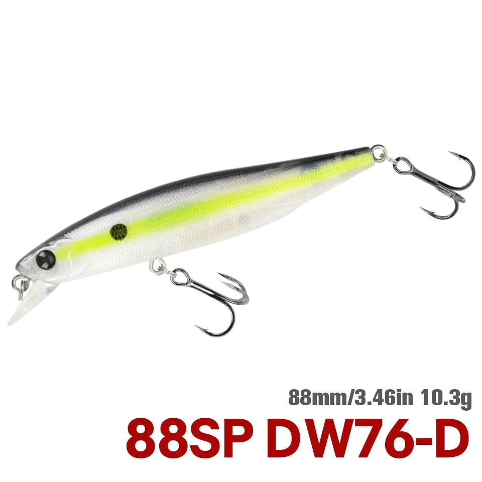 TSURINOYA 88SP Suspending Minnow – Long Casting - Fish & Cheaps | Fishing & Outdoor Gear