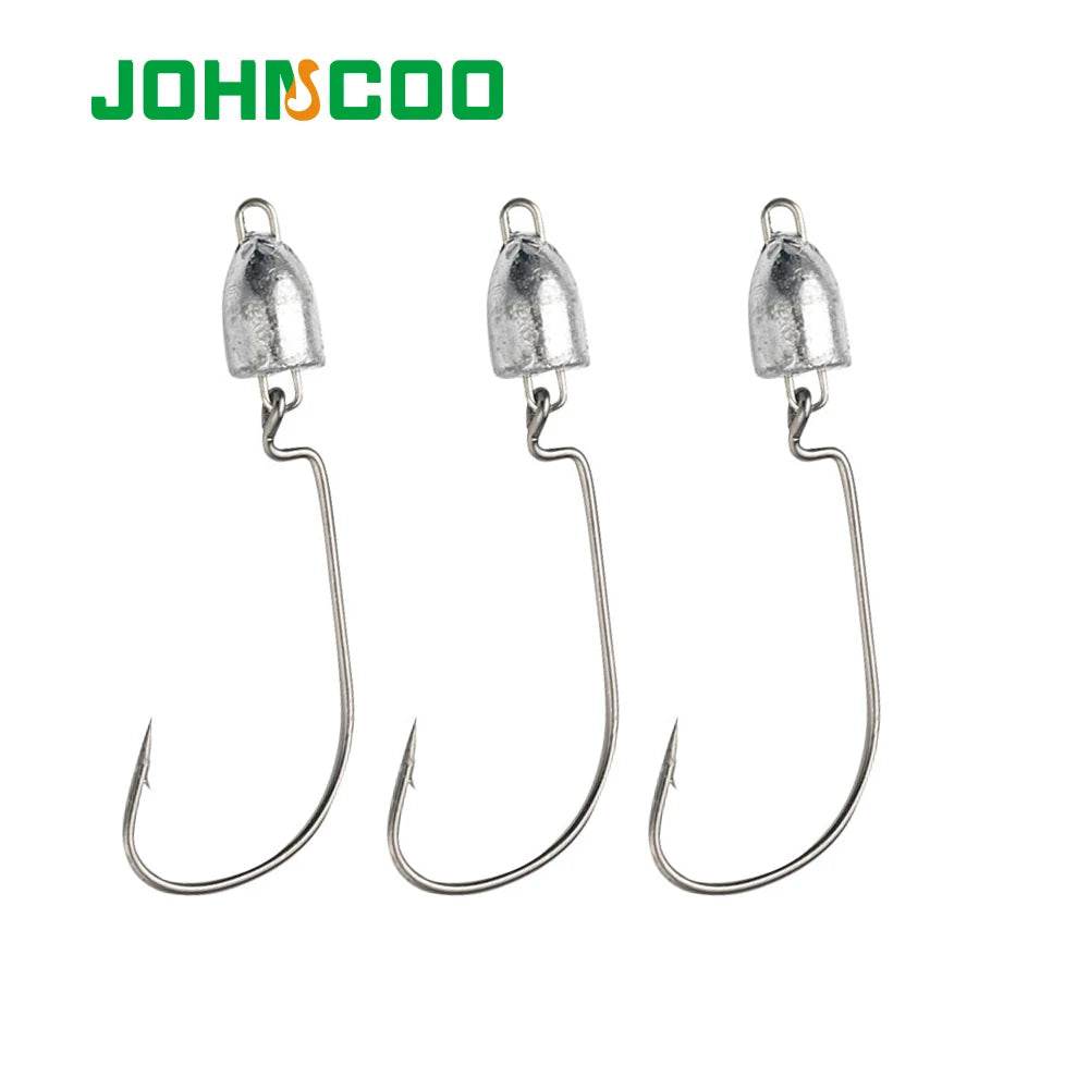 JOHNCOO 5pcs Swing Jig Heads - Fish & Cheaps | Fishing & Outdoor Gear
