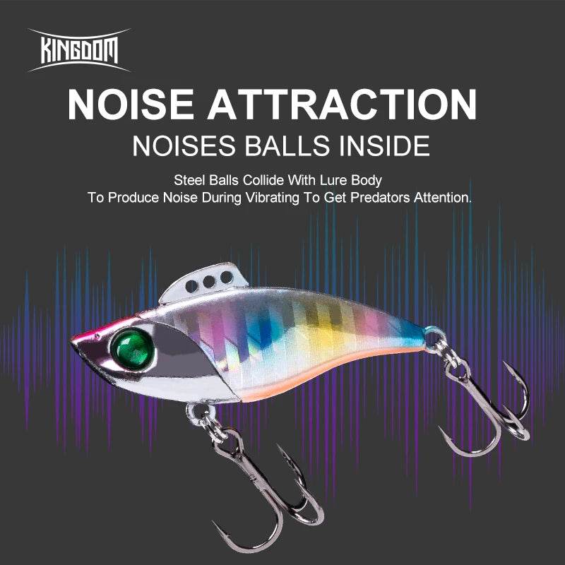 Kingdom Sinking VIB Fishing Lure – Vibrant Hard Bait Action - Fish & Cheaps | Fishing & Outdoor Gear