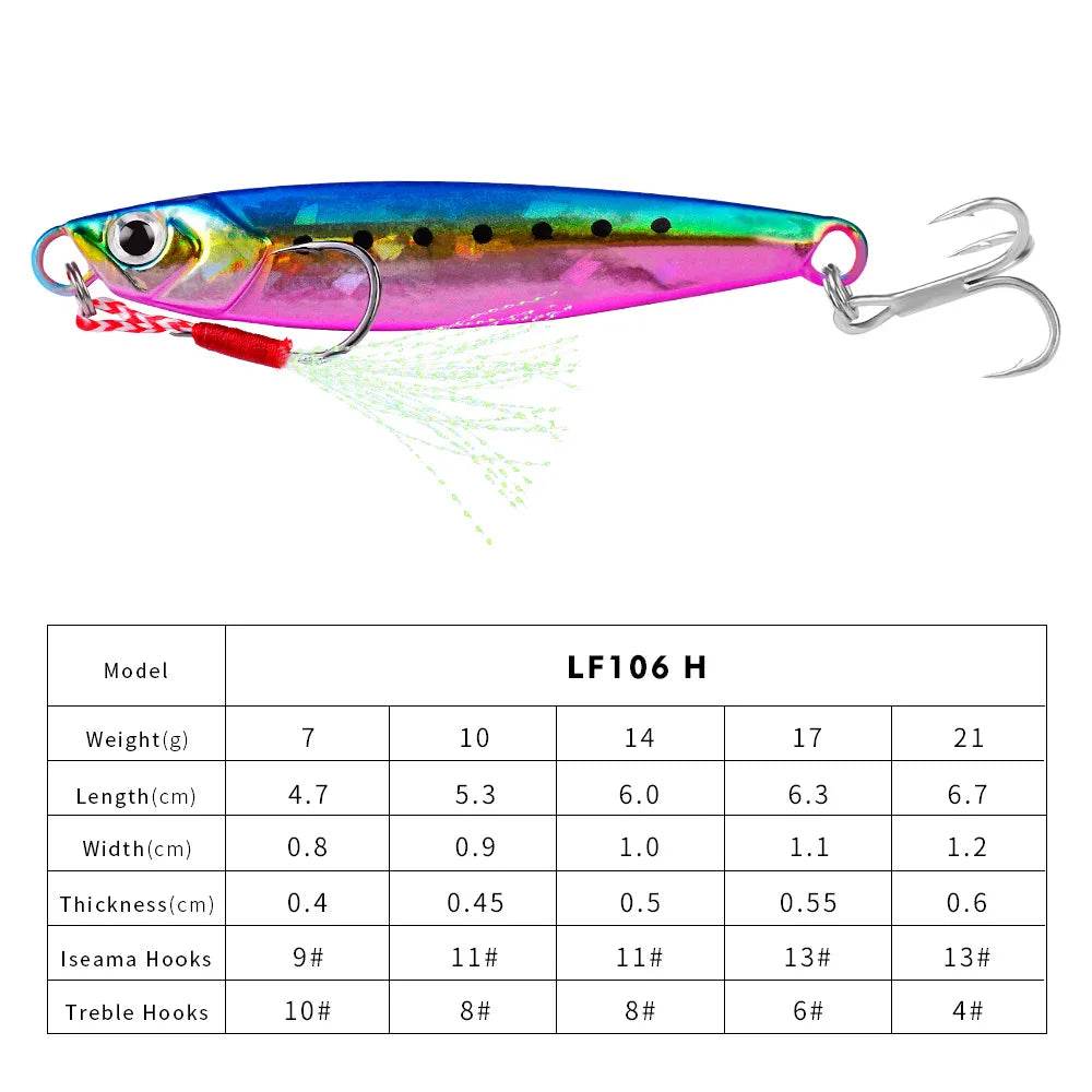 PROBEROS Metal Jig Fishing Lure - Fish & Cheaps | Fishing & Outdoor Gear