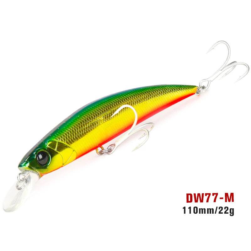 TSURINOYA 110S Sinking Minnow – DW77 New Colour - Fish & Cheaps | Fishing & Outdoor Gear