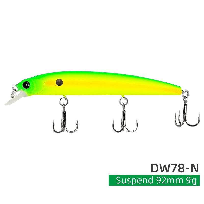 TSURINOYA 92SP Suspending Minnow – DW78 - Fish & Cheaps | Fishing & Outdoor Gear
