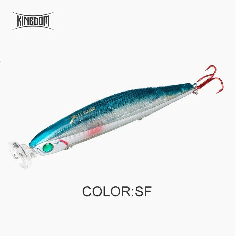 Kingdom Floating Jerk Minnow & Popper Lure - Fish & Cheaps | Fishing & Outdoor Gear