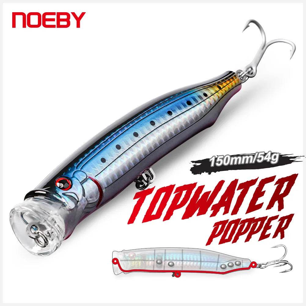 Noeby 150mm Topwater Popper Lure - Fish & Cheaps | Fishing & Outdoor Gear