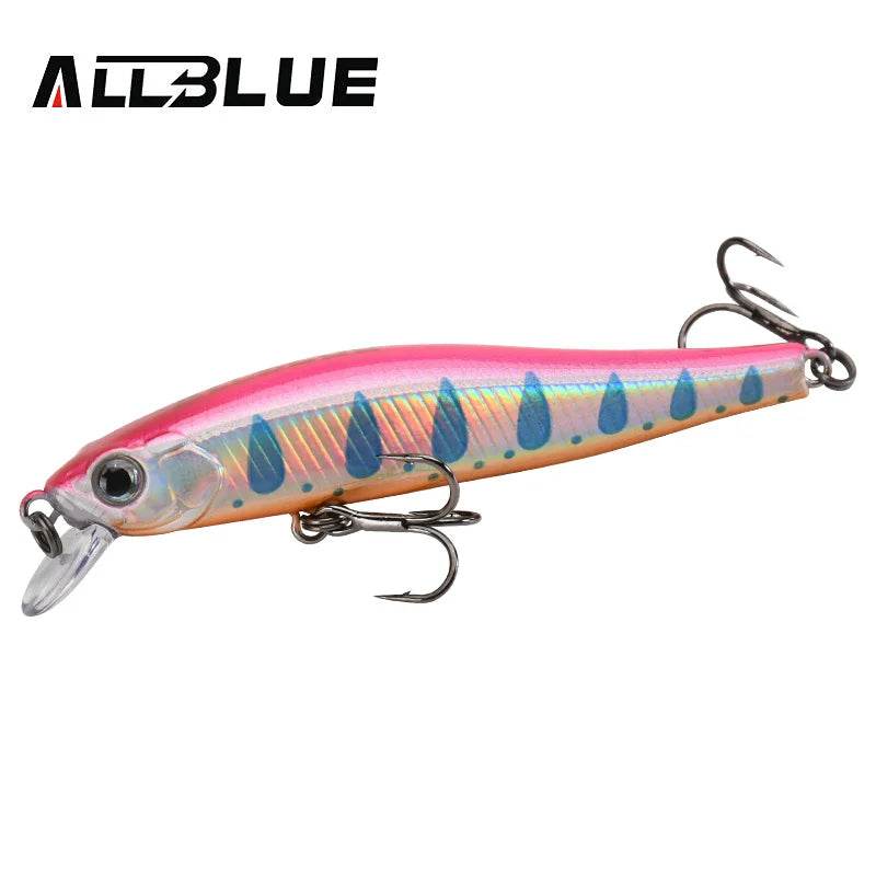 ALLBLUE NIMBLE 70S – Silent Shallow Minnow Lure - Fish & Cheaps | Fishing & Outdoor Gear