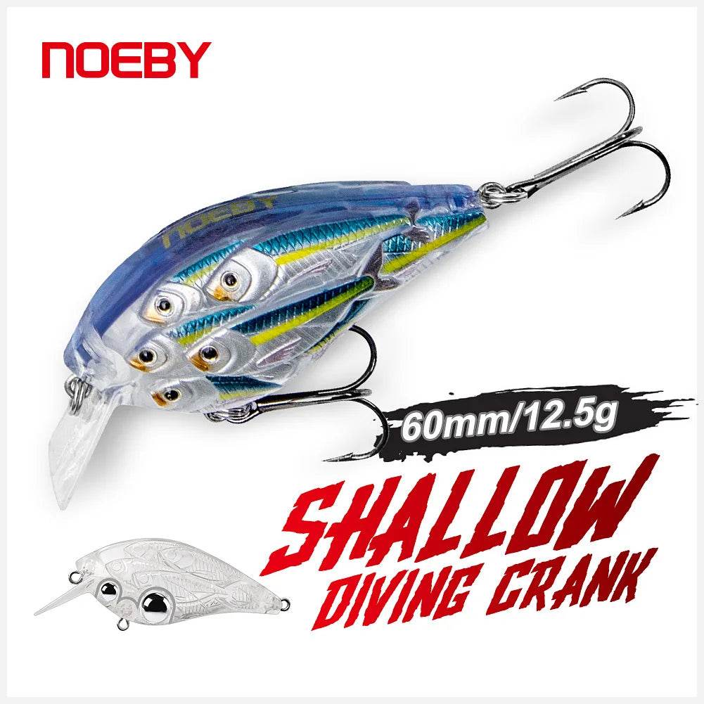 NOEBY 60mm Crankbait Wobbler - Fish & Cheaps | Fishing & Outdoor Gear