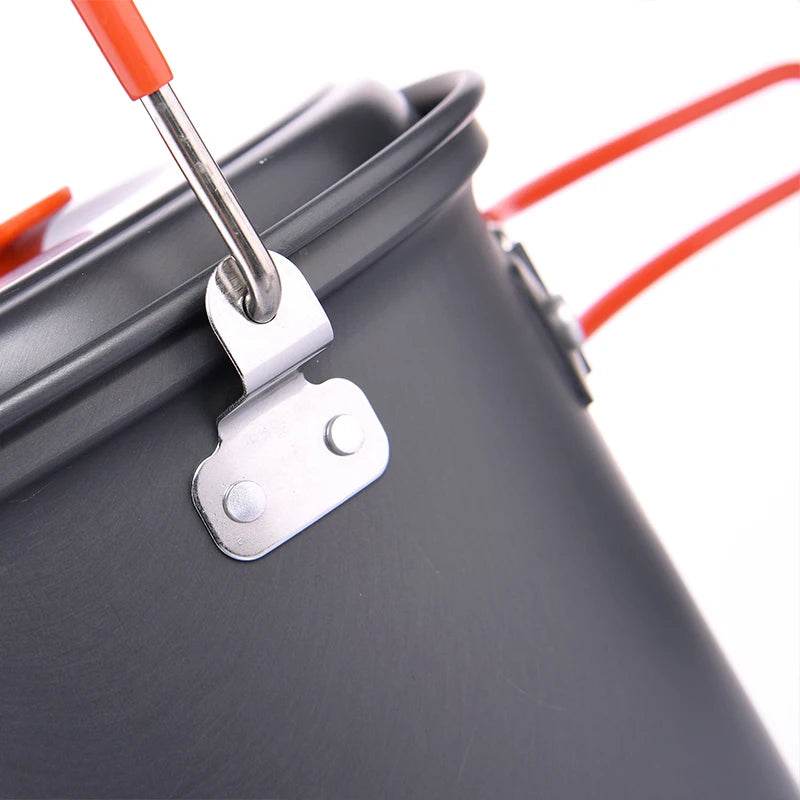 Widesea Aluminium Hanging Pot — Non-Stick Outdoor Cookware - Fish & Cheaps | Fishing & Outdoor Gear