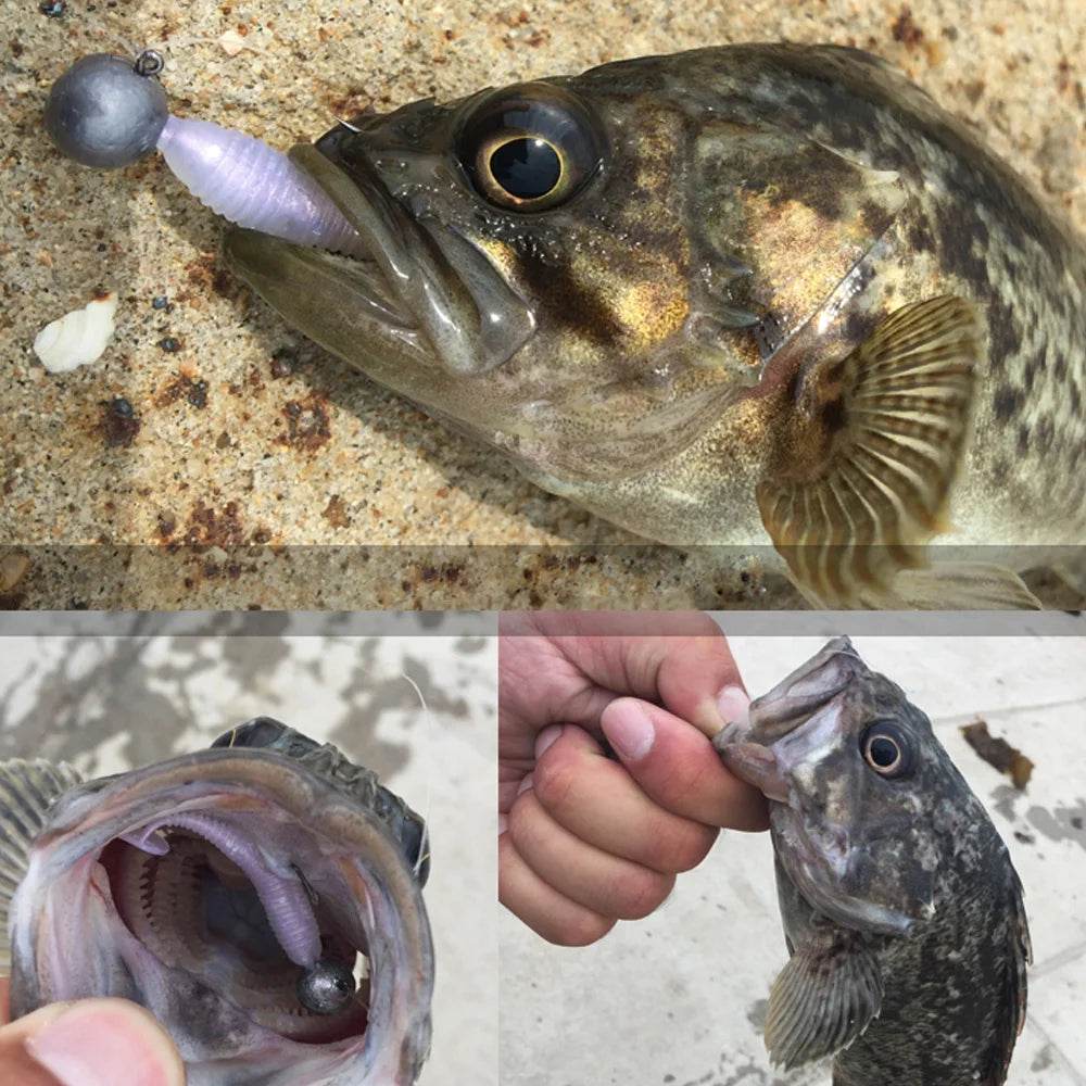 JOHNCOO 10pcs Jig Head Rockfish Hooks - Fish & Cheaps | Fishing & Outdoor Gear