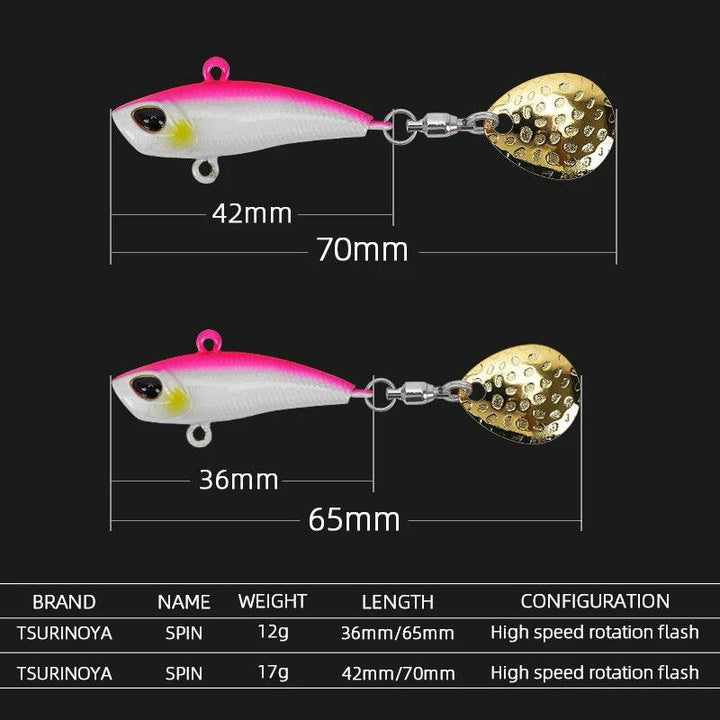 TSURINOYA Spinner VIB MT Lure Set - Fish & Cheaps | Fishing & Outdoor Gear