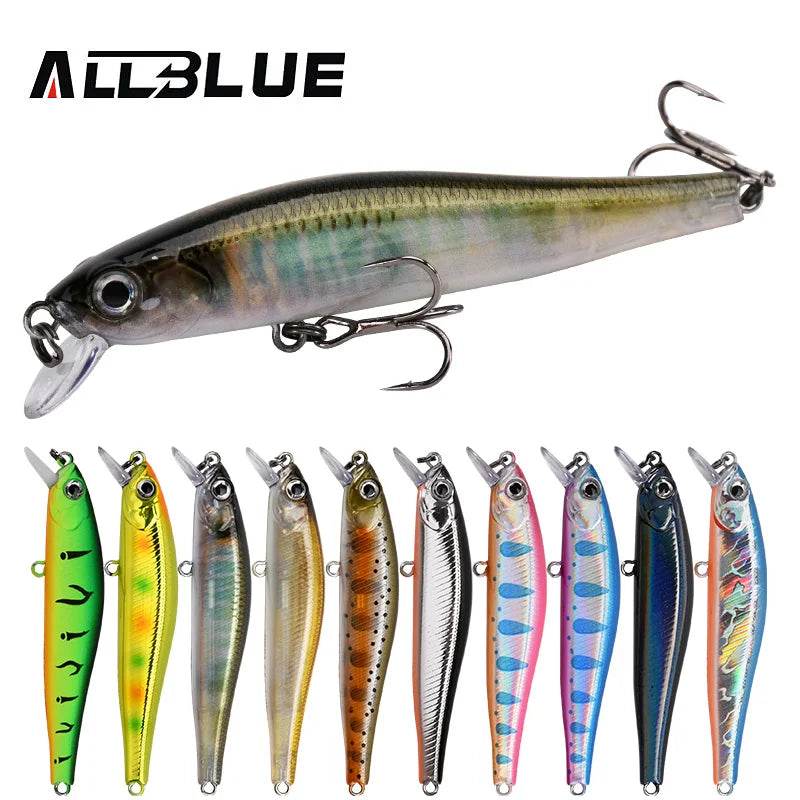 ALLBLUE NIMBLE 70S – Silent Shallow Minnow Lure - Fish & Cheaps | Fishing & Outdoor Gear