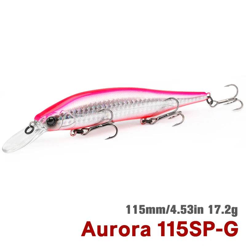 TSURINOYA 115SP Suspending Minnow Lure - Fish & Cheaps | Fishing & Outdoor Gear