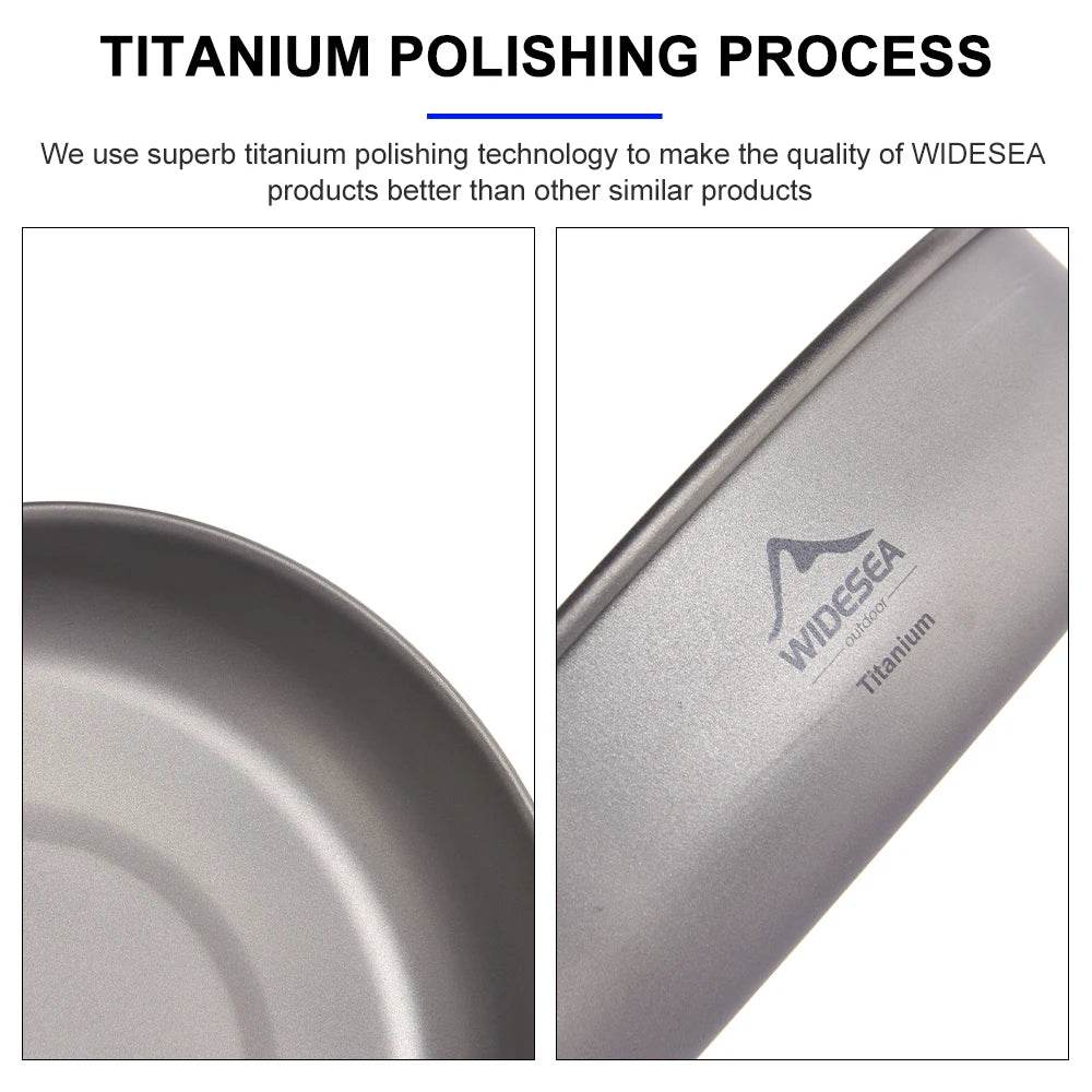 Widesea Titanium Nonstick Frying Pan - Fish & Cheaps | Fishing & Outdoor Gear