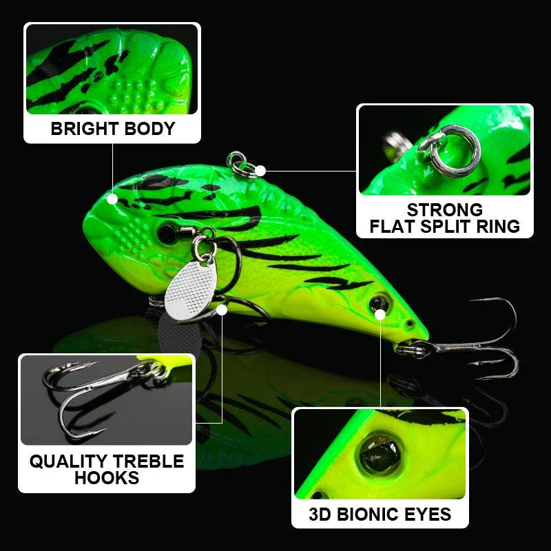 JOHNCOO 65S Sinking Vibration Lure - Fish & Cheaps | Fishing & Outdoor Gear