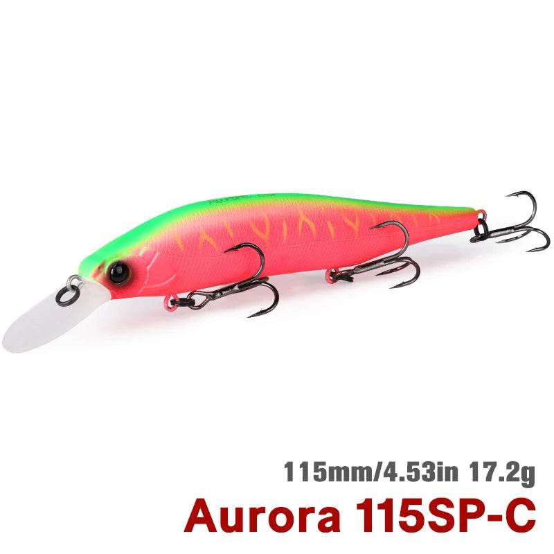 TSURINOYA 115SP Suspending Minnow Lure - Fish & Cheaps | Fishing & Outdoor Gear