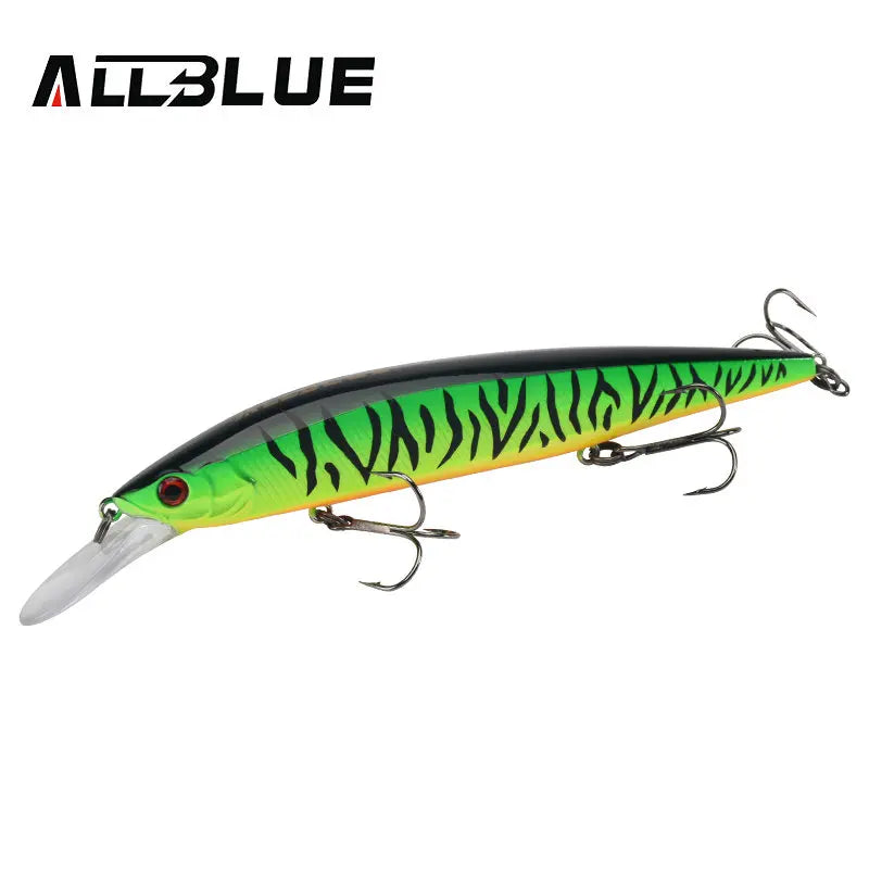 ALLBLUE SHANKS 130MR SP Fishing Lure Suspend Jerkbait 23g Weight Moving Systerm Long Cast Wobbler 2.5m Minnow Bass Pike Tackle