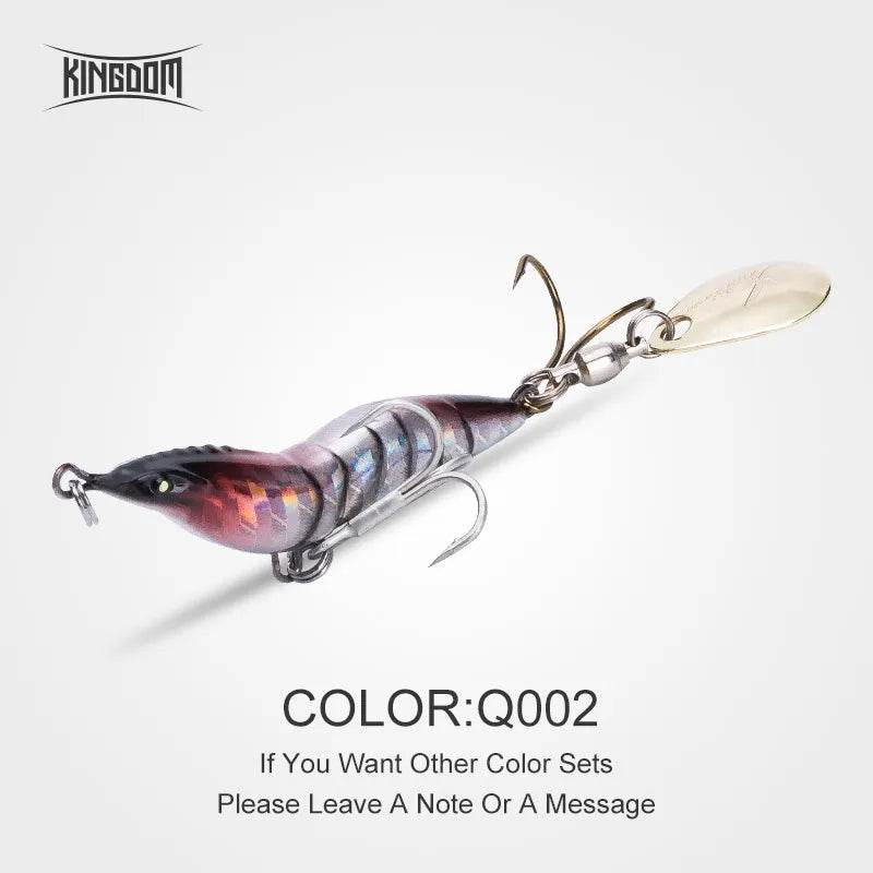 Kingdom Simulation Shrimp Lure – Bionic Spinner Jig - Fish & Cheaps | Fishing & Outdoor Gear