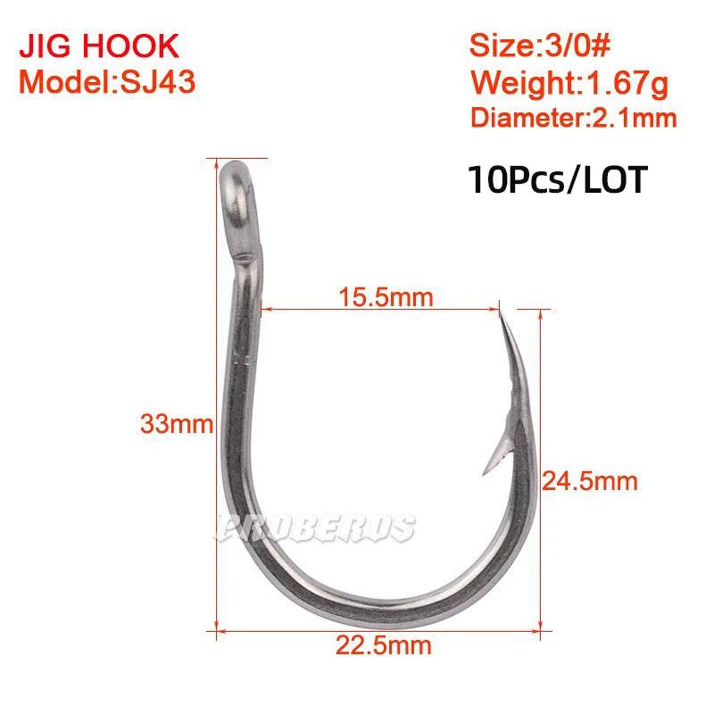PROBEROS Seawater Corrosion Protection Fishing Hooks - Fish & Cheaps | Fishing & Outdoor Gear