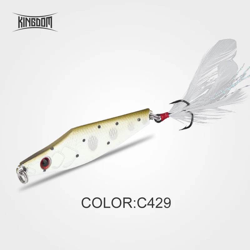 Kingdom Metal Jig Baits – Sinking Lures for Shore Cast - Fish & Cheaps | Fishing & Outdoor Gear