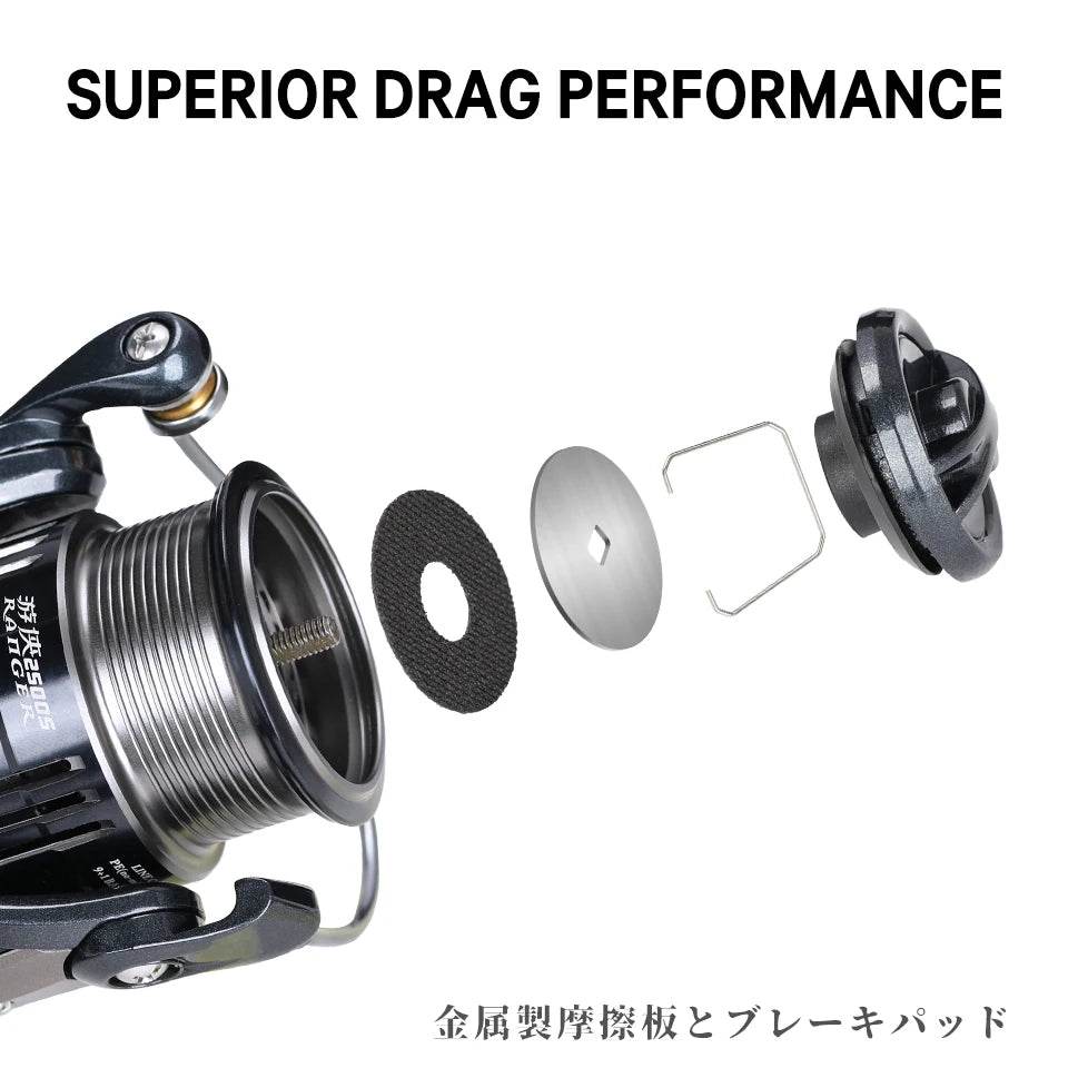 TSURINOYA RANGER Ultra-light Spinning Reel - Fish & Cheaps | Fishing & Outdoor Gear