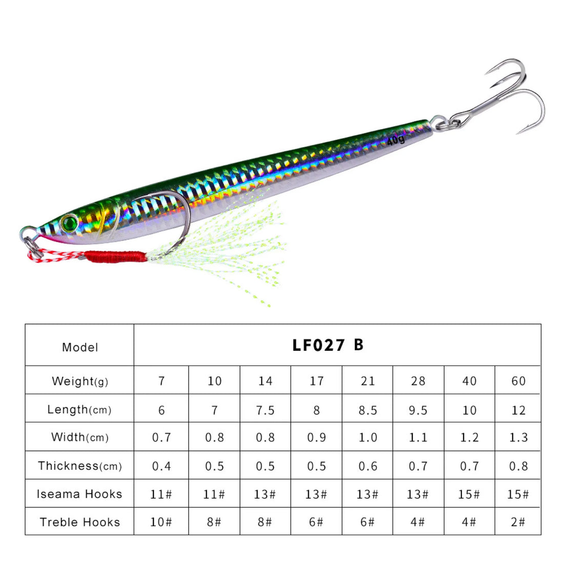 PRO BEROS Metal Jig Bait Weight 80-100g Trolling hard bait bass fishing tackle trout diving bait Sea Fishing Lures Pesca