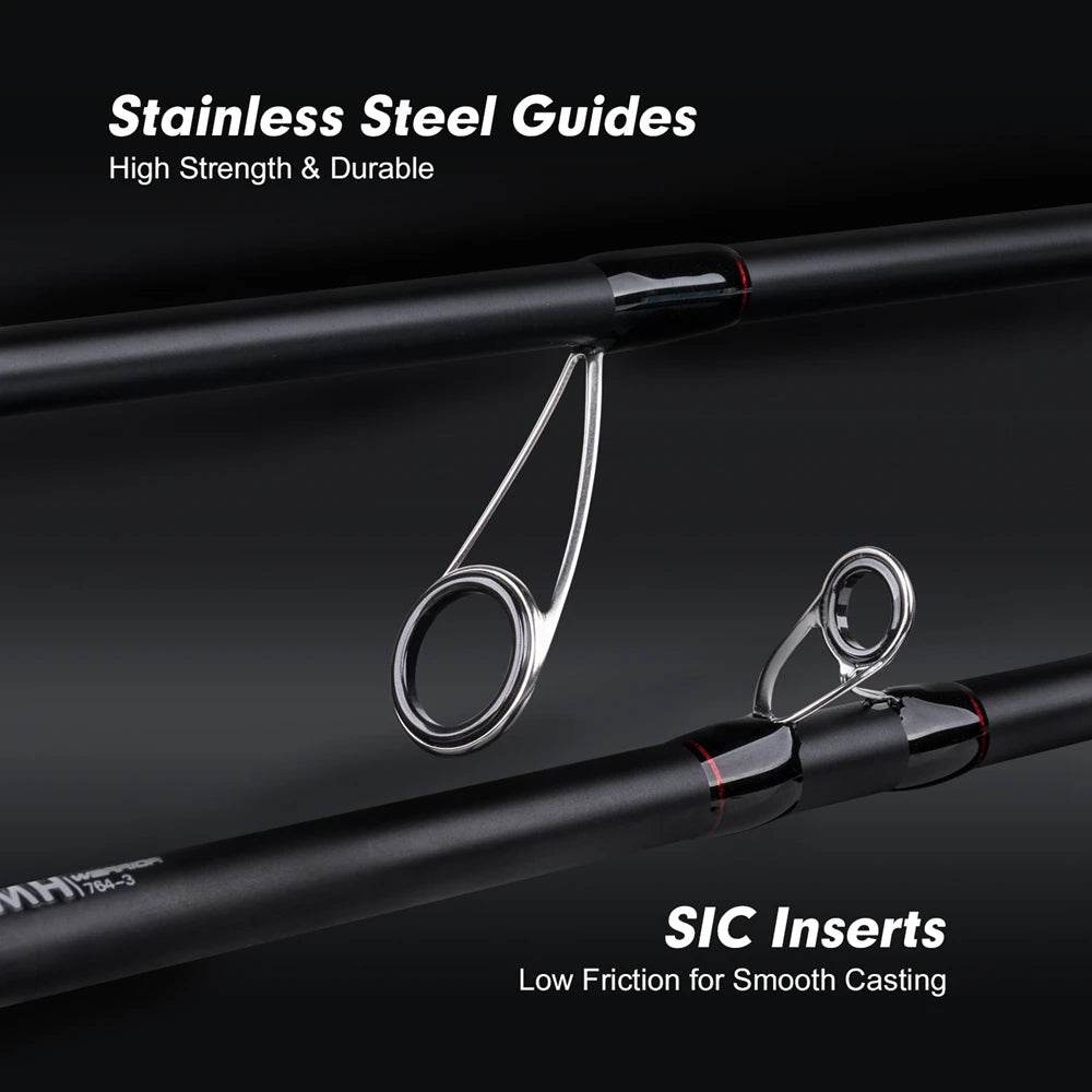 Goture Warrior Carbon Travel Spin & Cast Rod - Fish & Cheaps | Fishing & Outdoor Gear