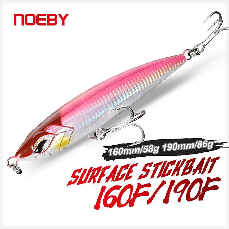 NOEBY Topwater Stickbait Pencil Lure - Fish & Cheaps | Fishing & Outdoor Gear