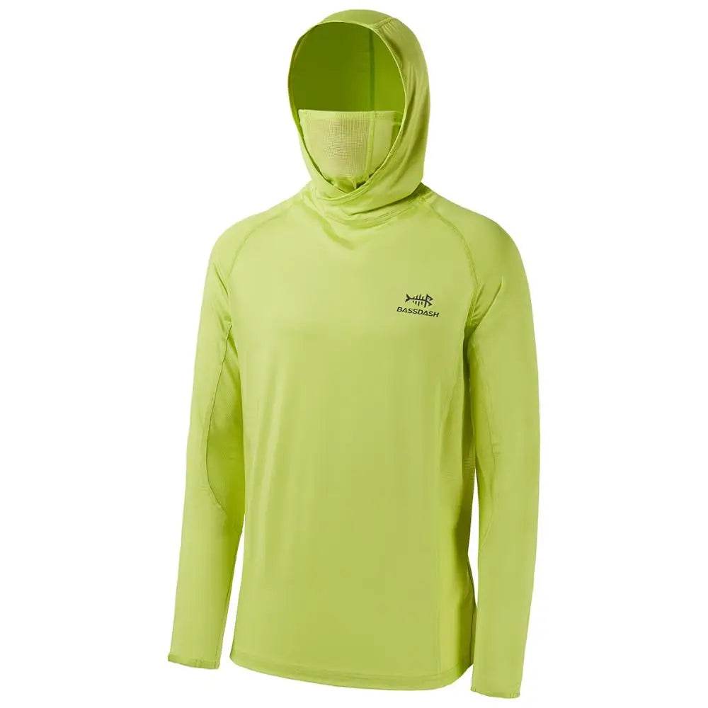 Bassdash UPF 50+ Fishing Shirt with Mask Hoodie - Fish & Cheaps | Fishing & Outdoor Gear