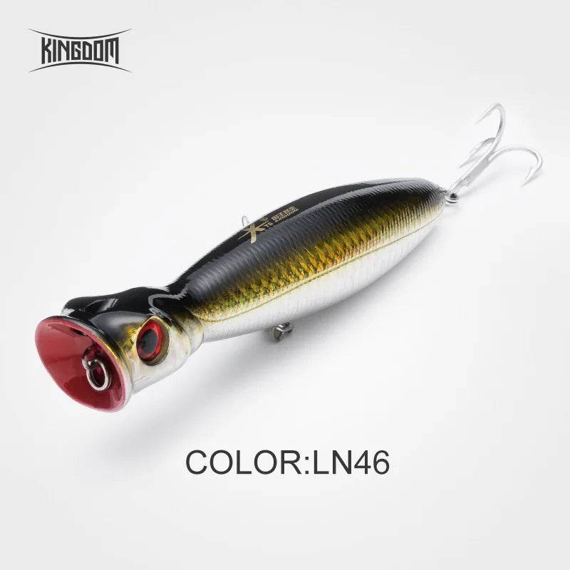 Kingdom TopWater Popper – Ultimate Floating Lure - Fish & Cheaps | Fishing & Outdoor Gear