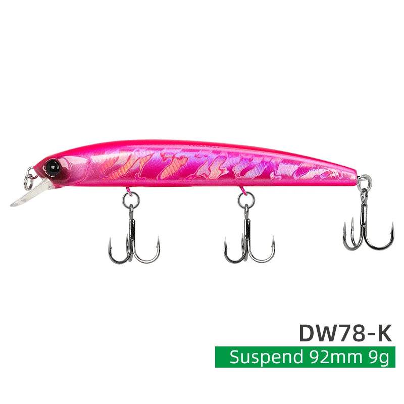 TSURINOYA 92SP Suspending Minnow – DW78 - Fish & Cheaps | Fishing & Outdoor Gear