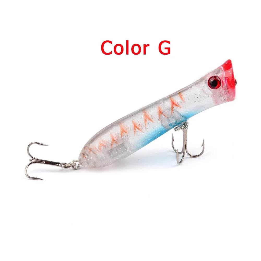 PROBEROS 8cm Top Water Popper Lure - Fish & Cheaps | Fishing & Outdoor Gear