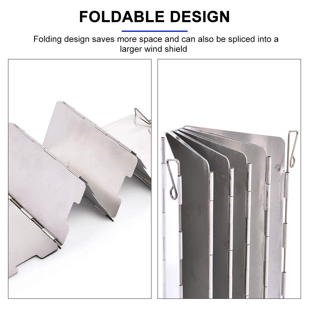 Widesea Compact Stove Wind Shield - Fish & Cheaps | Fishing & Outdoor Gear