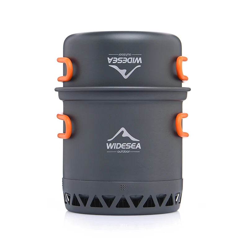 Widesea 1.3L/2.3L Camping Pot Set — Cook Fast, Pack Light - Fish & Cheaps | Fishing & Outdoor Gear