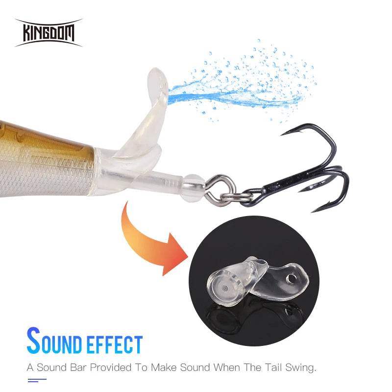 Kingdom Propeller Topwater Pencil Lure - Fish & Cheaps | Fishing & Outdoor Gear