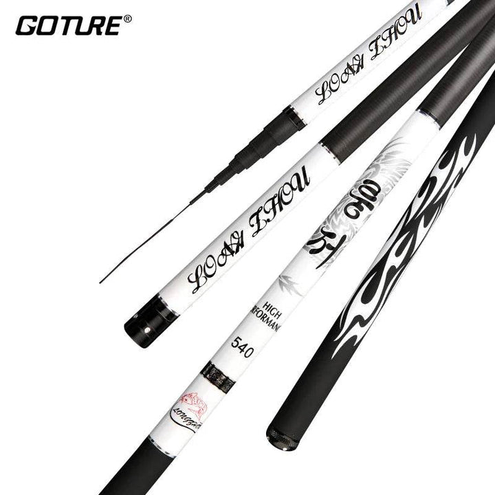 Goture Carbon Fibre Telescopic Fishing Rod - Fish & Cheaps | Fishing & Outdoor Gear